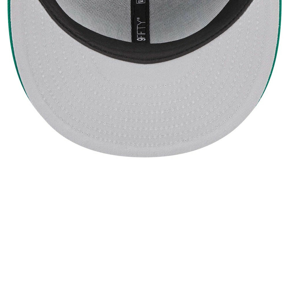 Boston Celtics Jersey Hook Statement Edition 9FIFTY Snapback Hat Black/Green