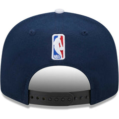 Dallas Mavericks Jersey Hook Statement Edition 9FIFTY Snapback Hat Navy/Gray