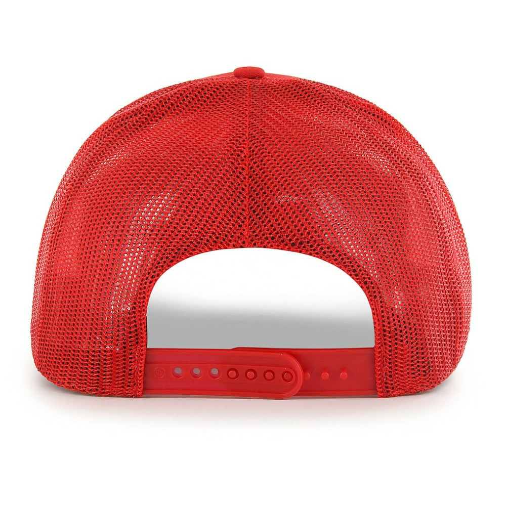 Washington Nationals '47 Ridgeline Tonal Patch Trucker Adjustable Hat - Red Hats