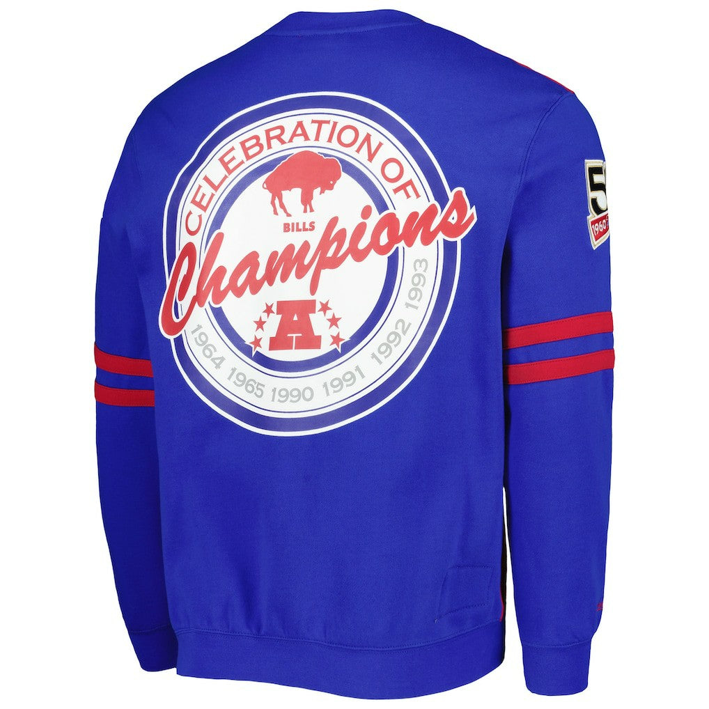Buffalo Bills All Over 2.0 Pullover Sweatshirt Red