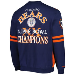 Chicago Bears All Over 2.0 Pullover Sweatshirt Orange