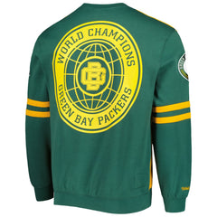 Green Bay Packers All Over 2.0 Pullover Sweatshirt Gold