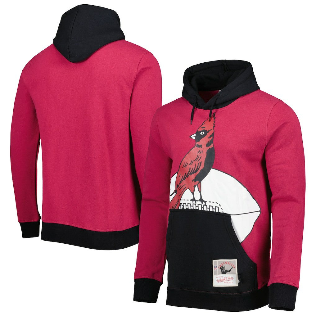 Arizona Cardinals Big Face 5.0 Pullover Hoodie Cardinal