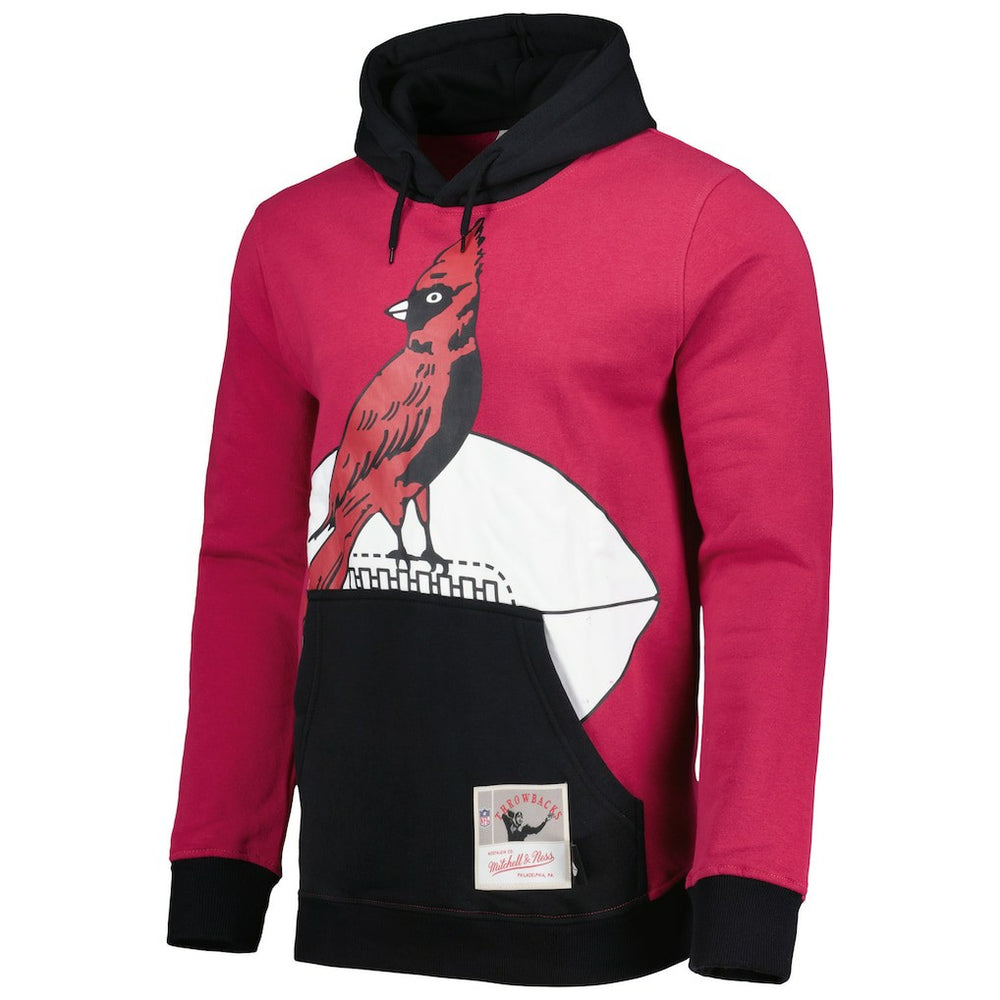 Arizona Cardinals Big Face 5.0 Pullover Hoodie Cardinal