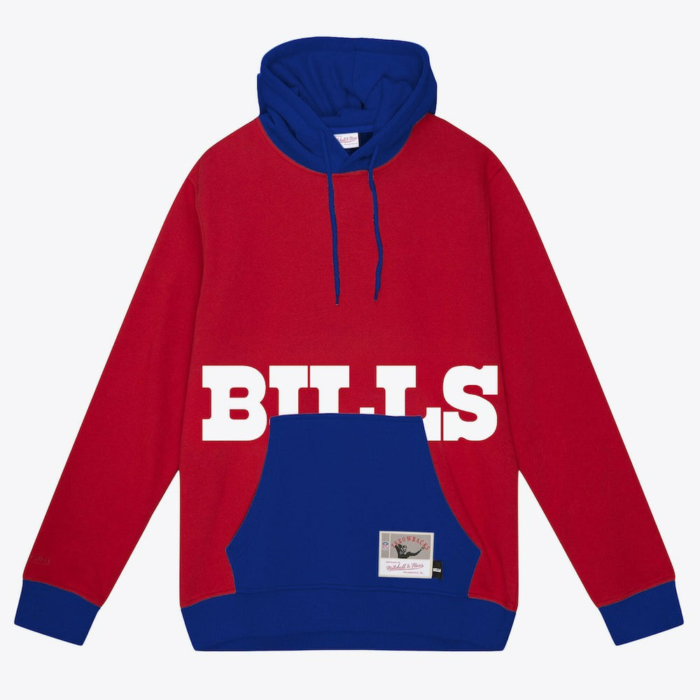 Buffalo Bills Big Face 5.0 Pullover Hoodie Red