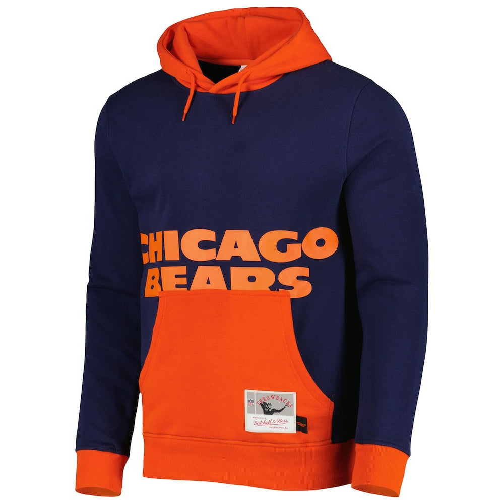 Chicago Bears Big Face 5.0 Pullover Hoodie Navy