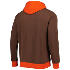 Cleveland Browns Big Face 5.0 Pullover Hoodie Brown