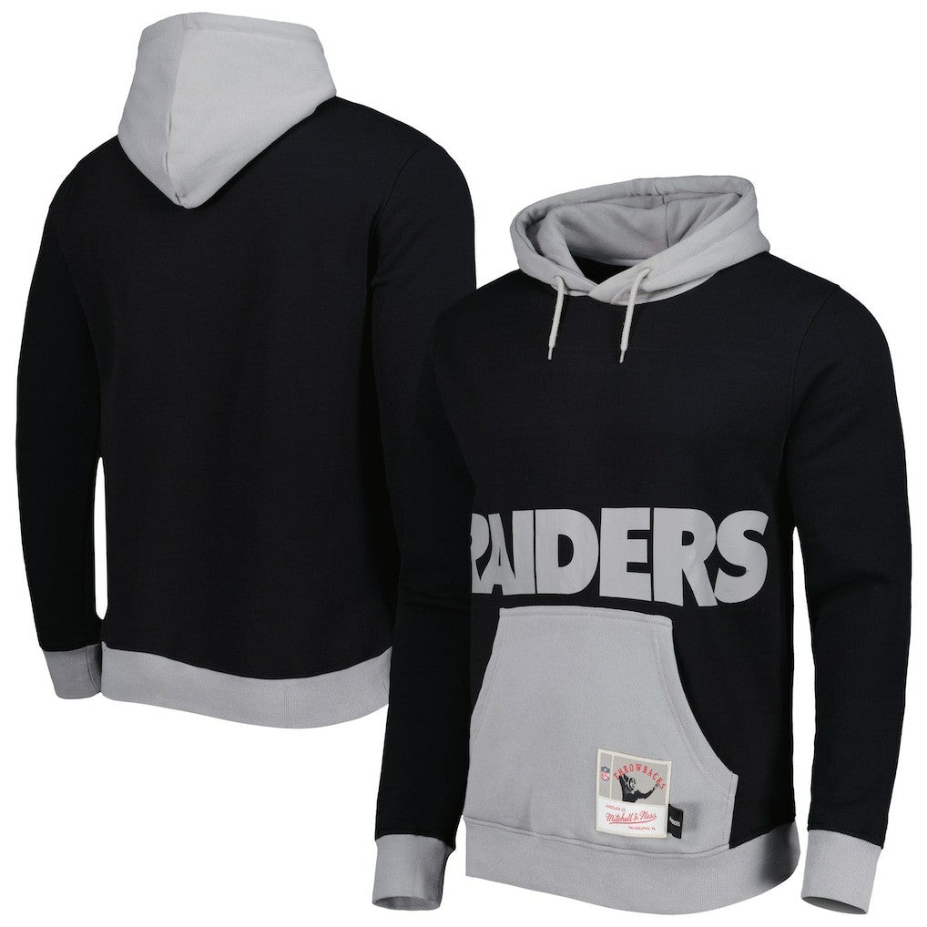 Las Vegas Raiders Big Face 5.0 Pullover Hoodie Black
