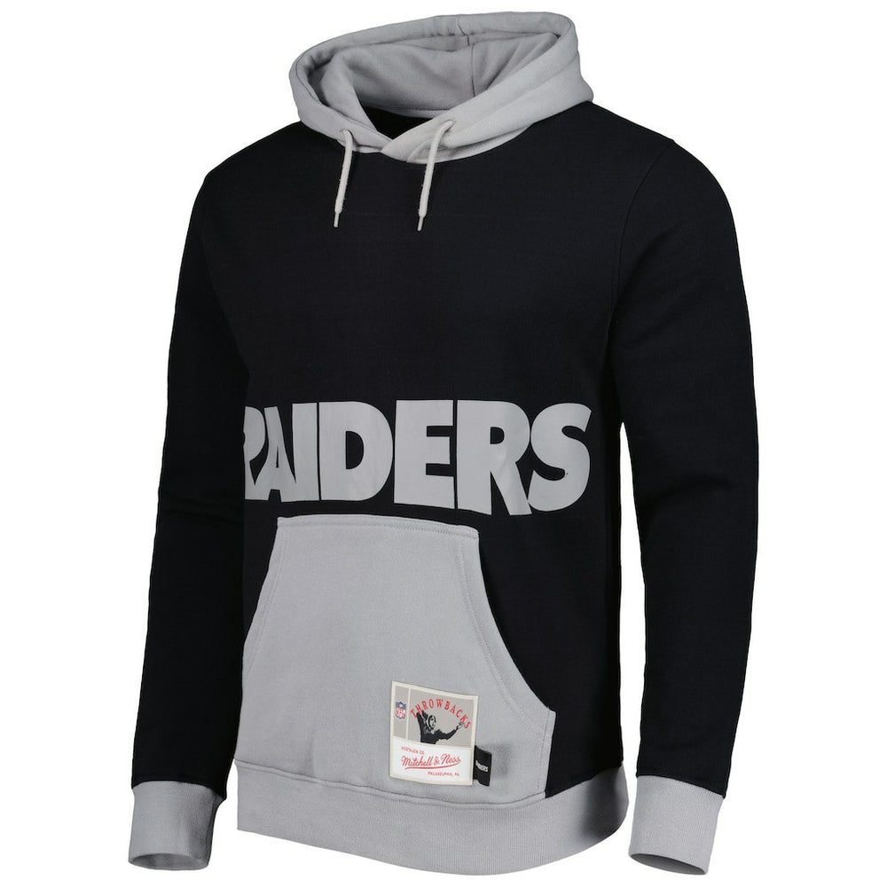 Las Vegas Raiders Big Face 5.0 Pullover Hoodie Black