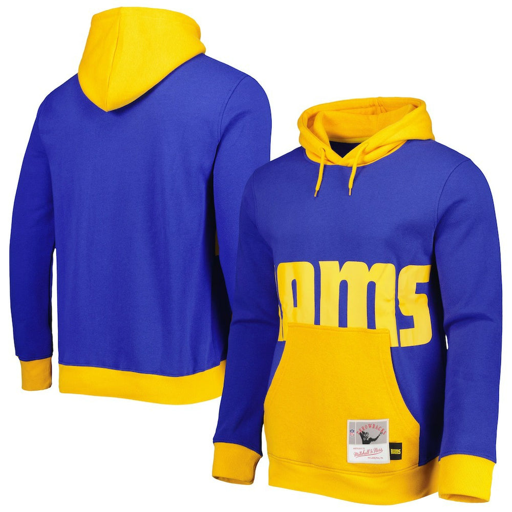 Los Angeles Rams Big Face 5.0 Pullover Hoodie Royal