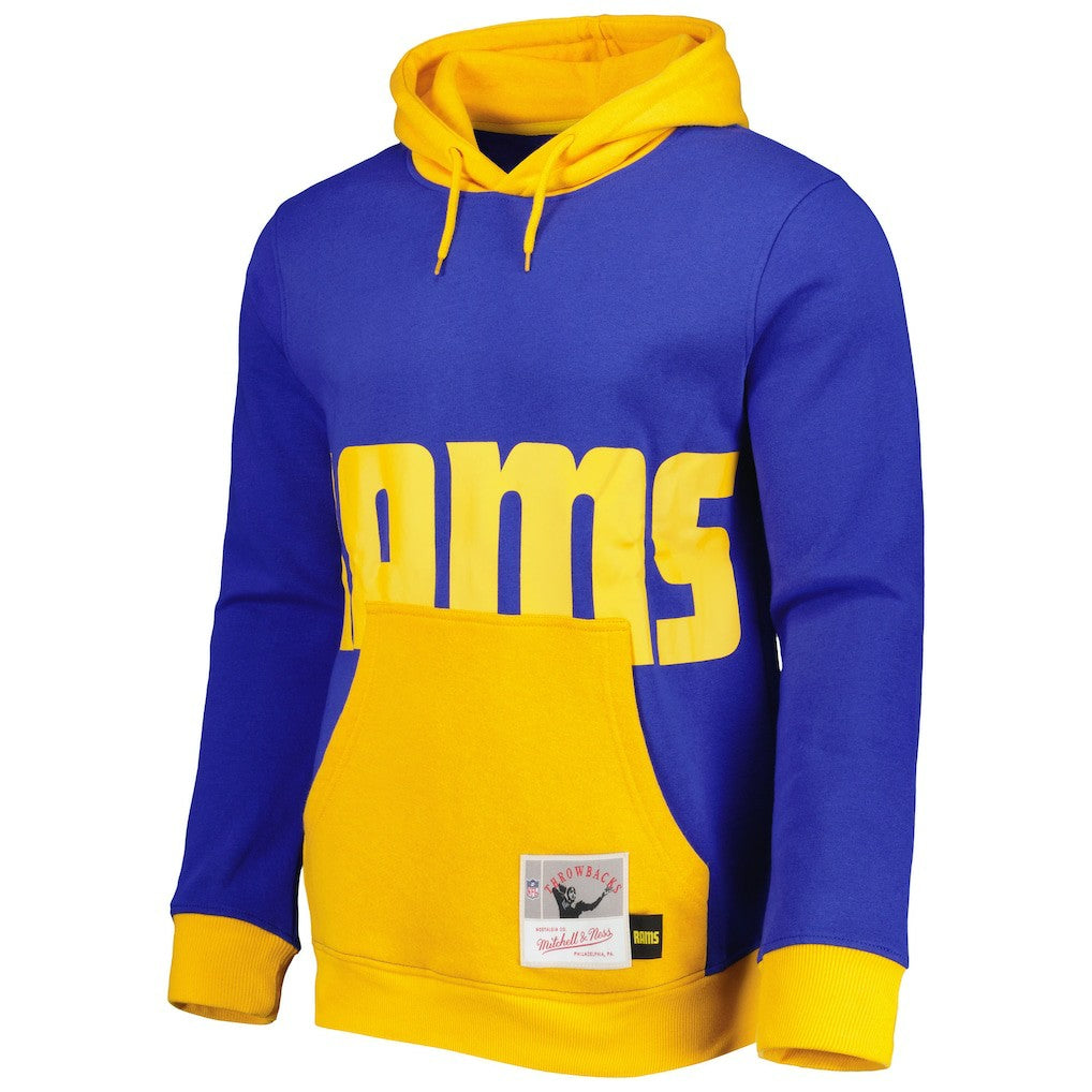 Los Angeles Rams Big Face 5.0 Pullover Hoodie Royal