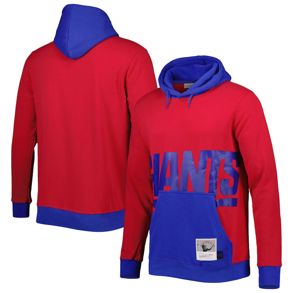 New York Giants Big Face 5.0 Pullover Hoodie Red
