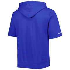 Buffalo Bills Washed Short Sleeve Pullover Hoodie Royal