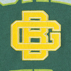 Green Bay Packers Washed Short Sleeve Pullover Hoodie Green
