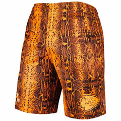 Kansas City Chiefs New Era Summer Pop Shorts Orange