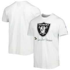 Las Vegas Raiders New Era Historic Champs T-Shirt White