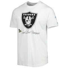 Las Vegas Raiders New Era Historic Champs T-Shirt White
