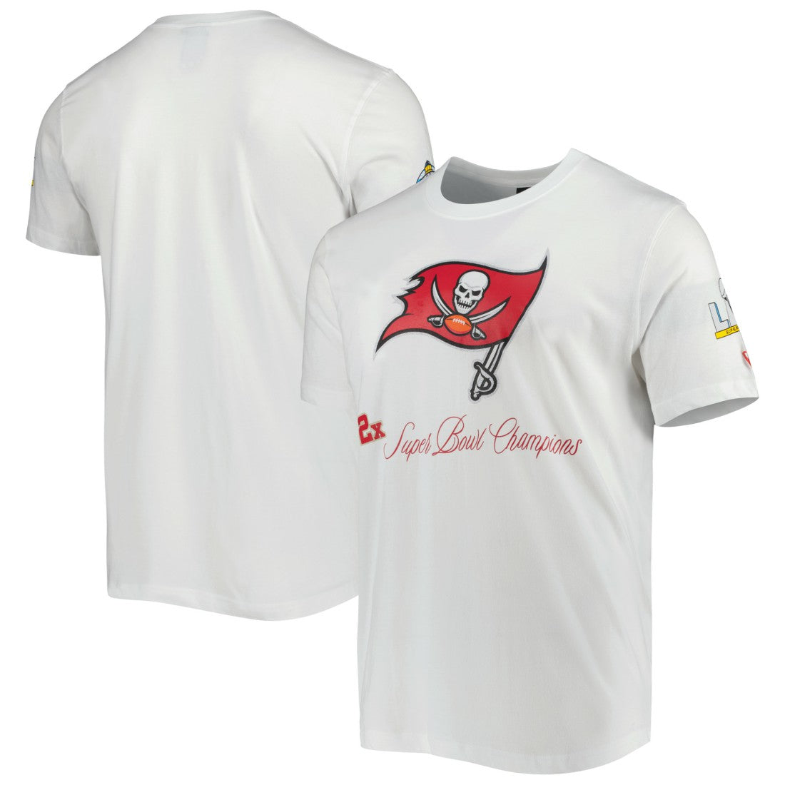 Tampa Bay Buccaneers New Era Historic Champs T-Shirt White