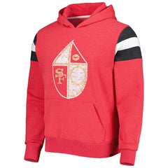 San Francisco 49ers '47 Legacy Premier Nico Pullover Hoodie Scarlet
