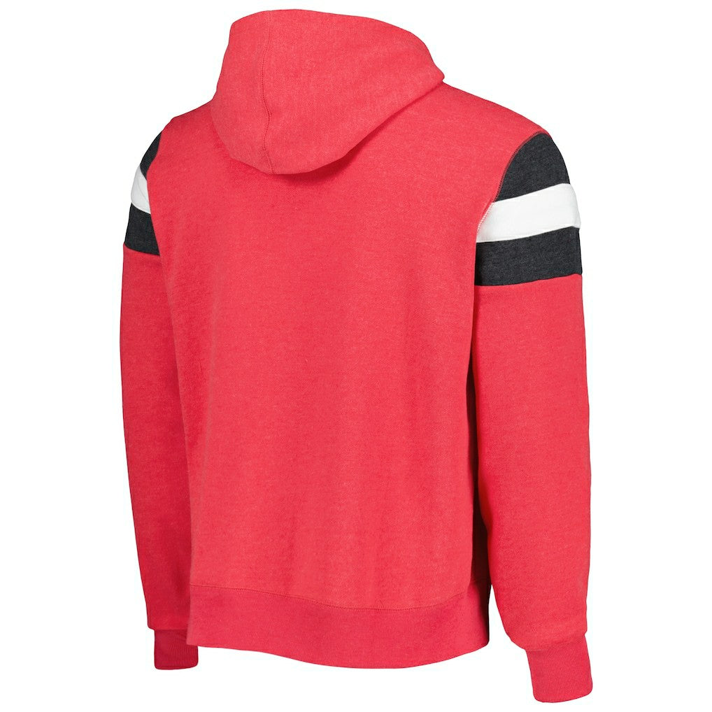 San Francisco 49ers '47 Legacy Premier Nico Pullover Hoodie Scarlet
