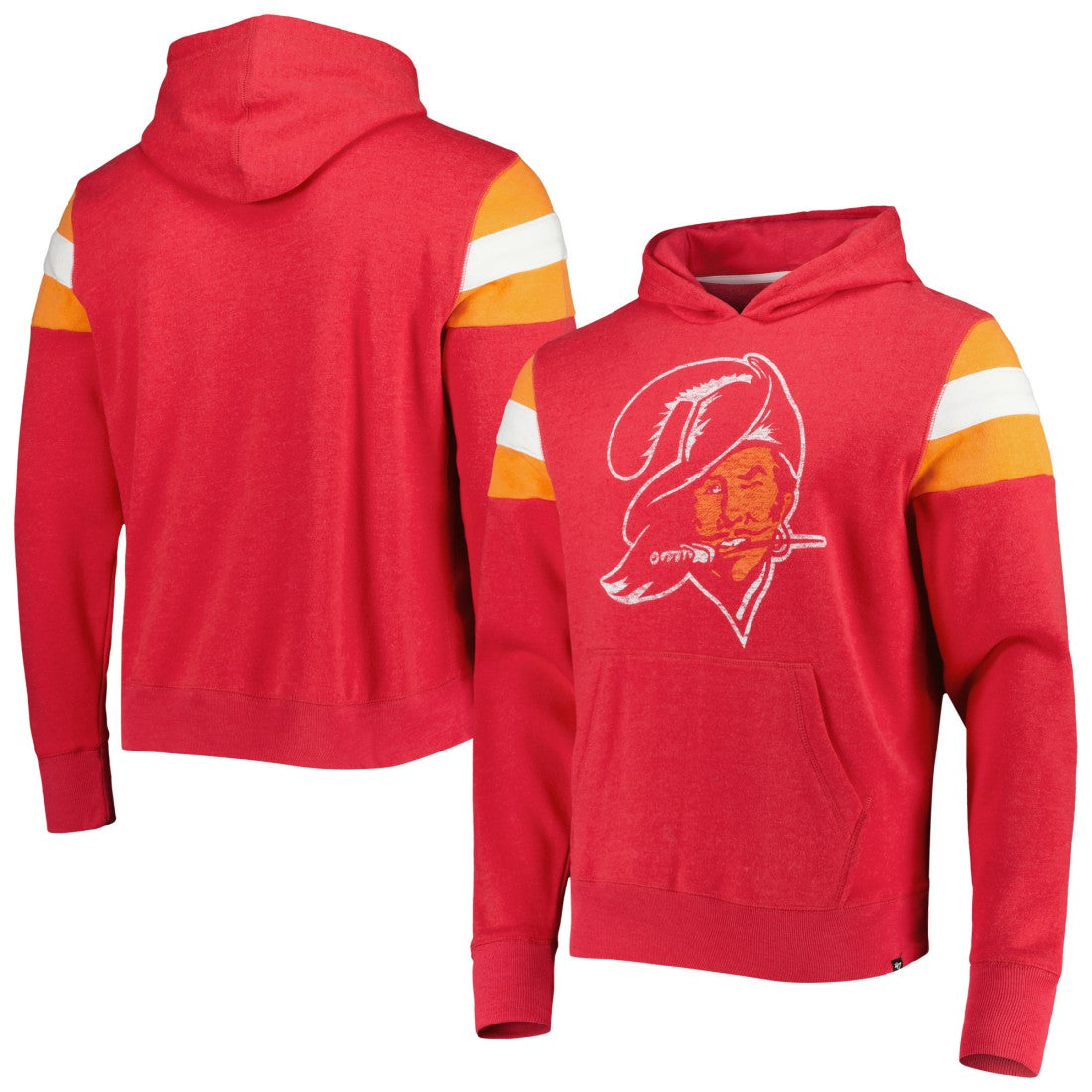 Tampa Bay Buccaneers '47 Legacy Premier Nico Pullover Hoodie Red
