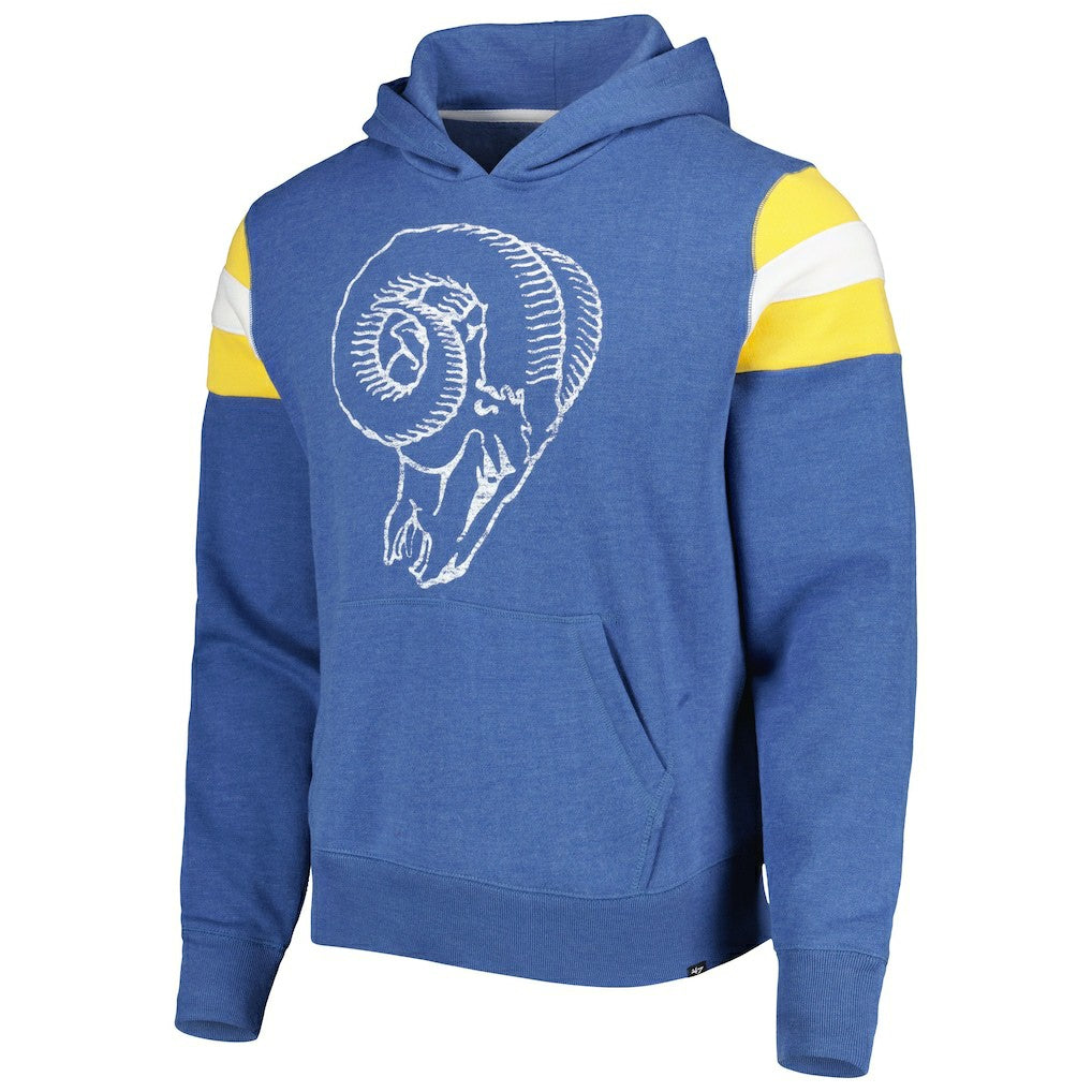 Los Angeles Rams '47 Legacy Premier Nico Pullover Hoodie Royal