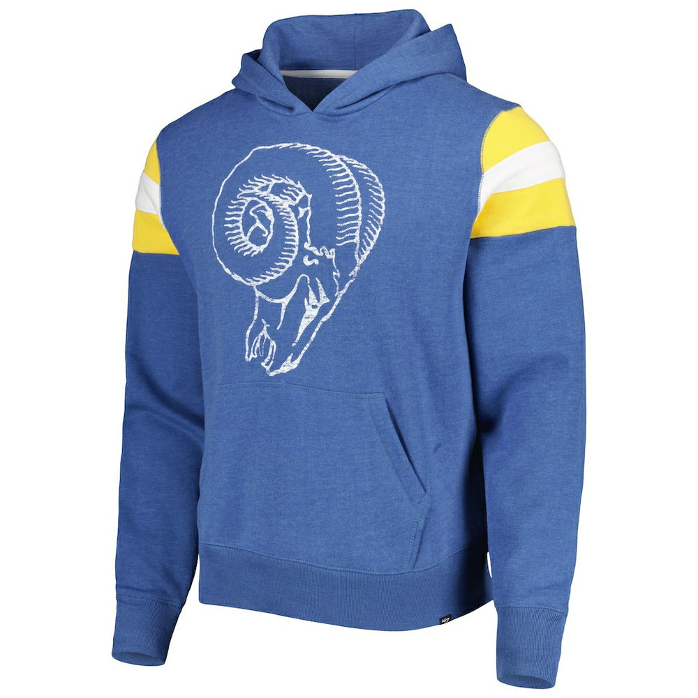 Los Angeles Rams '47 Legacy Premier Nico Pullover Hoodie Royal