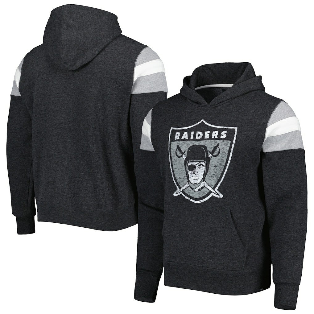 Las Vegas Raiders '47 Legacy Premier Nico Pullover Hoodie Black