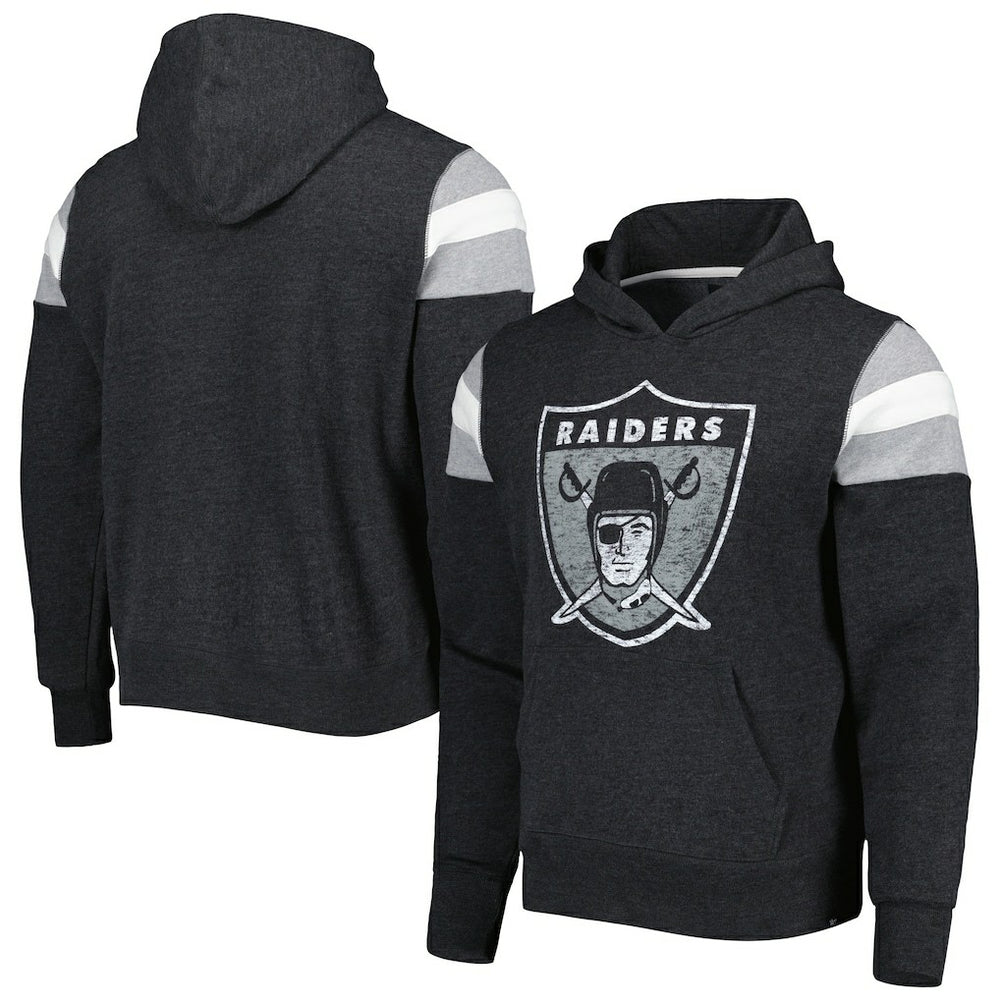 Las Vegas Raiders '47 Legacy Premier Nico Pullover Hoodie Black