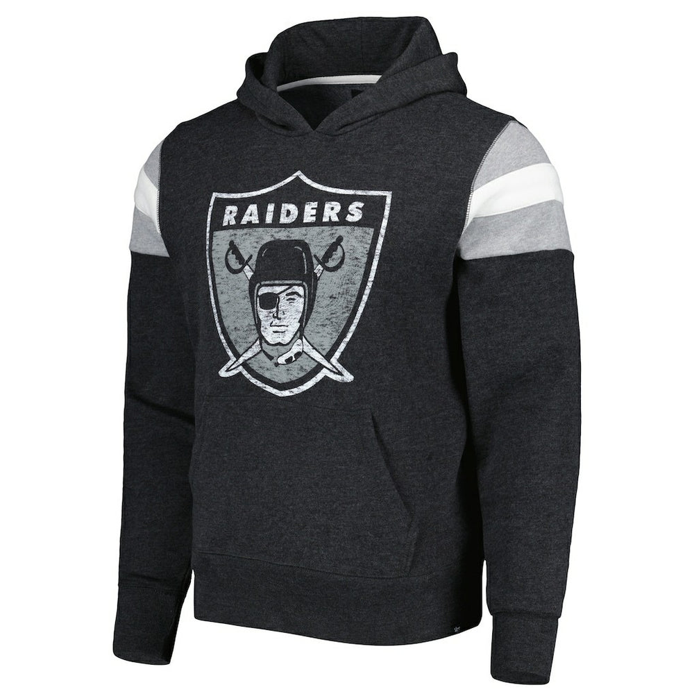 Las Vegas Raiders '47 Legacy Premier Nico Pullover Hoodie Black