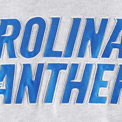 Carolina Panthers '47 Gridiron Lace-Up Pullover Hoodie Heather Gray