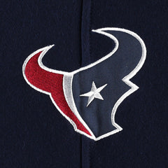 Houston Texans '47 Gridiron Lace-Up Pullover Hoodie Heather Gray