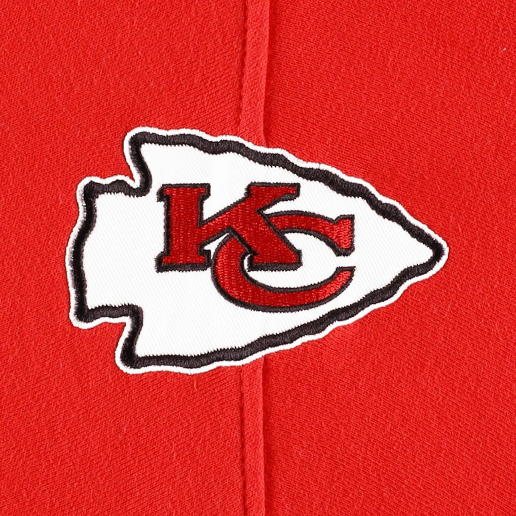Kansas City Chiefs '47 Gridiron Lace-Up Pullover Hoodie Heather Gray