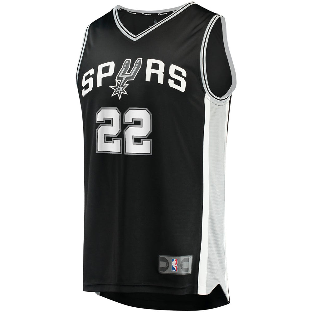 Malaki Branham San Antonio Spurs Fast Break Replica Player Jersey Icon Edition Black