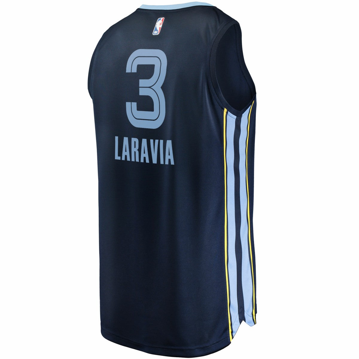 Jake LaRavia Memphis Grizzlies Fast Break Replica Player Jersey Icon Edition Navy