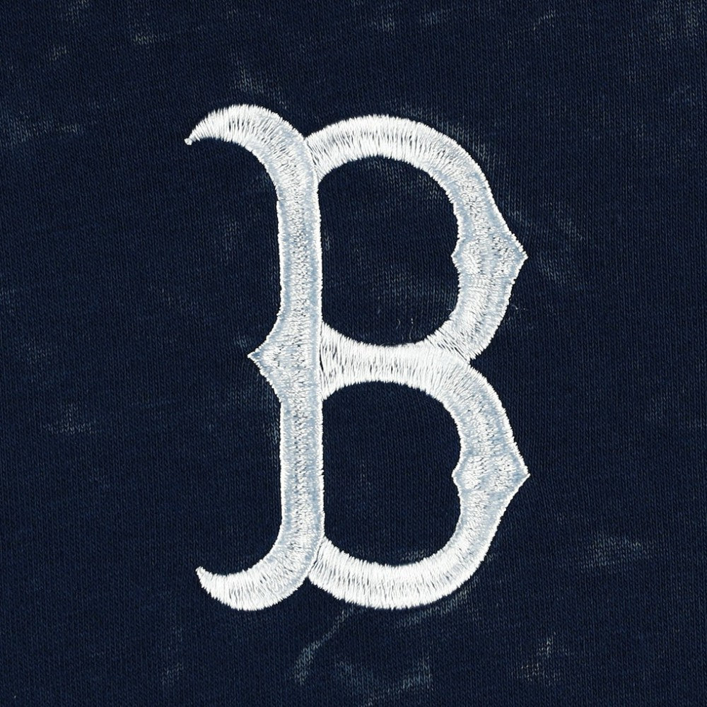 Boston Red Sox The Wild Collective Women's Marble Pullover Hoodie - Navy Hoodies