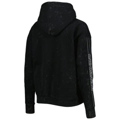 San Francisco Giants The Wild Collective Women's Marble Pullover Hoodie - Black Hoodies