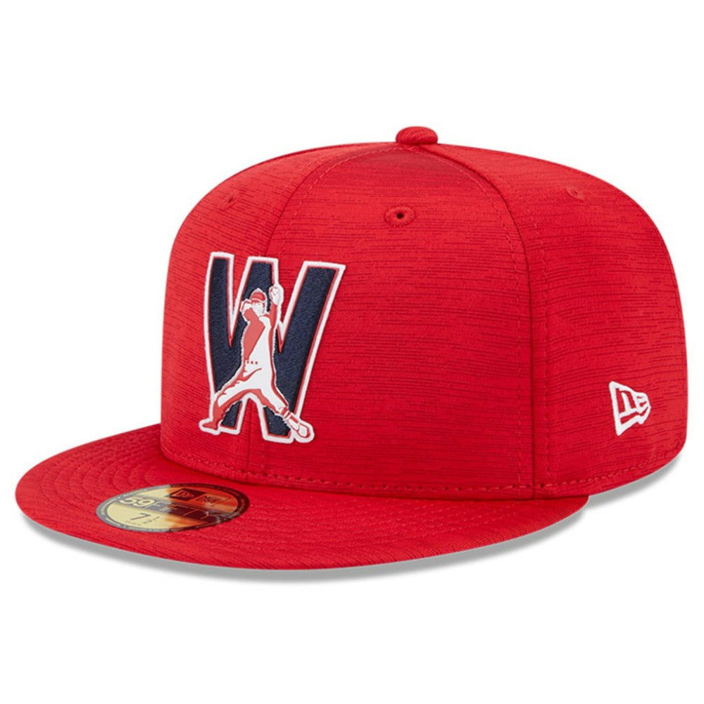 Washington Nationals New Era 2023 Clubhouse 59FIFTY Fitted Hat - Red Hats