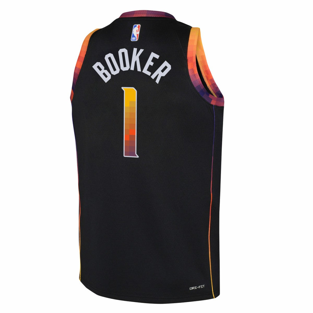 Devin Booker Phoenix Suns Jordan Brand Youth Swingman Jersey Statement Edition Black
