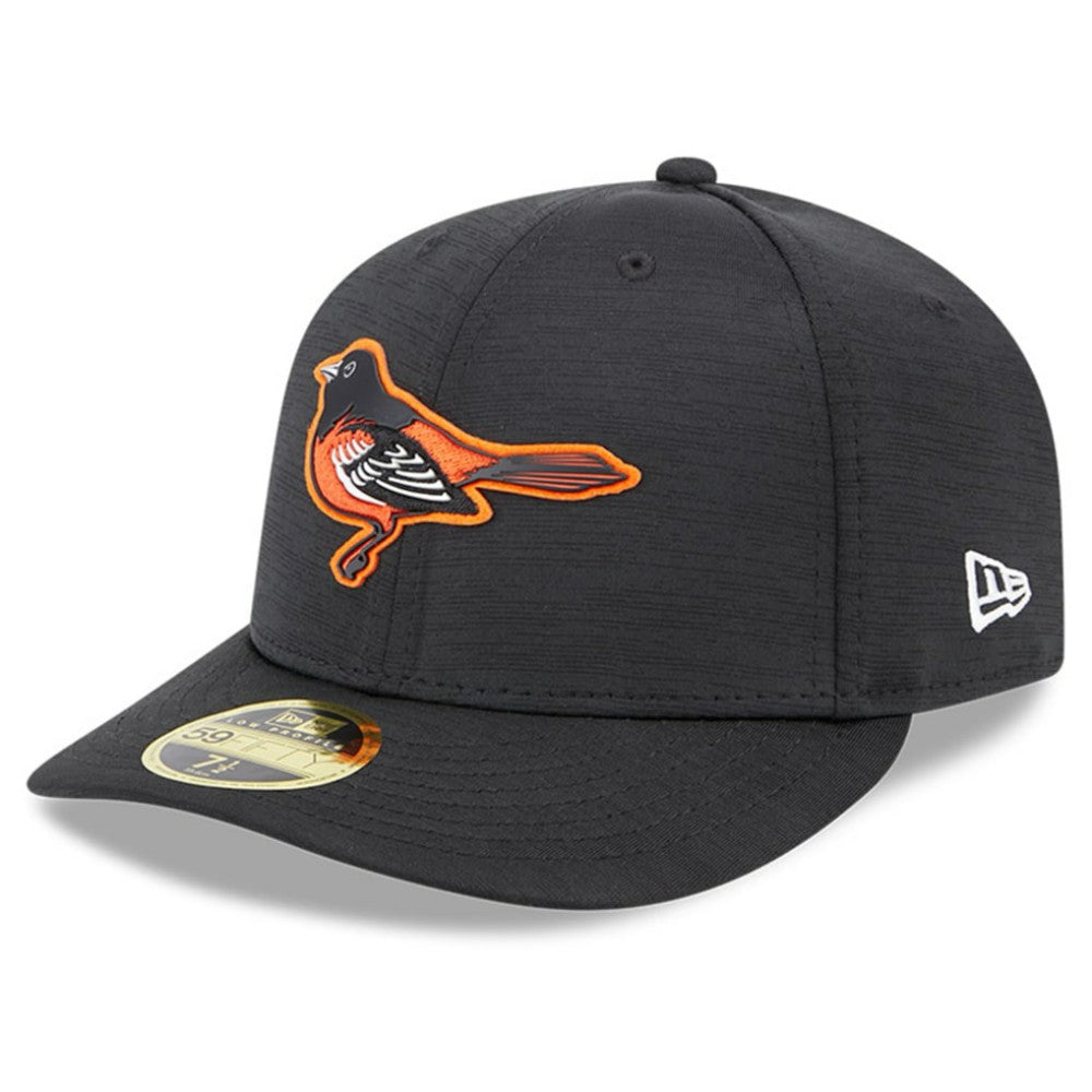 Baltimore Orioles New Era 2023 Clubhouse Low Profile 59FIFTY Fitted Hat - Black Hats
