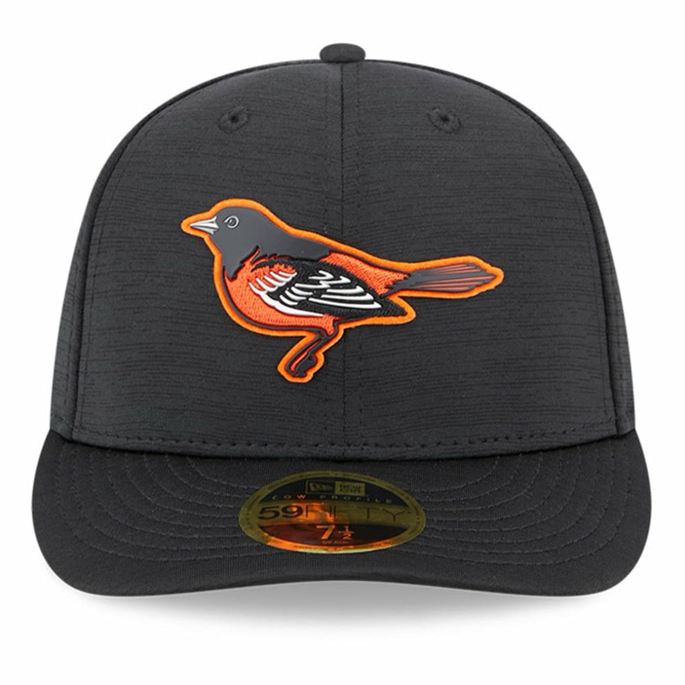 Baltimore Orioles New Era 2023 Clubhouse Low Profile 59FIFTY Fitted Hat - Black Hats