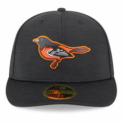 Baltimore Orioles New Era 2023 Clubhouse Low Profile 59FIFTY Fitted Hat - Black Hats