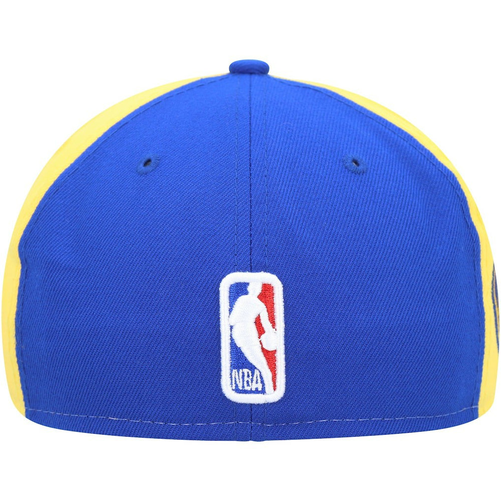 Golden State Warriors Back Half 9FIFTY Fitted Hat White/Royal