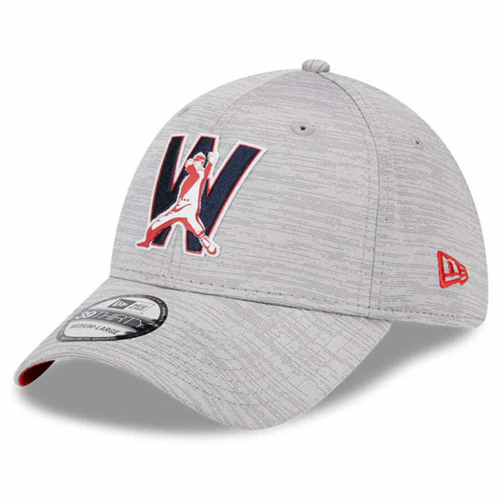 Washington Nationals New Era 2023 Clubhouse 39THIRTY Flex Hat - Gray Hats
