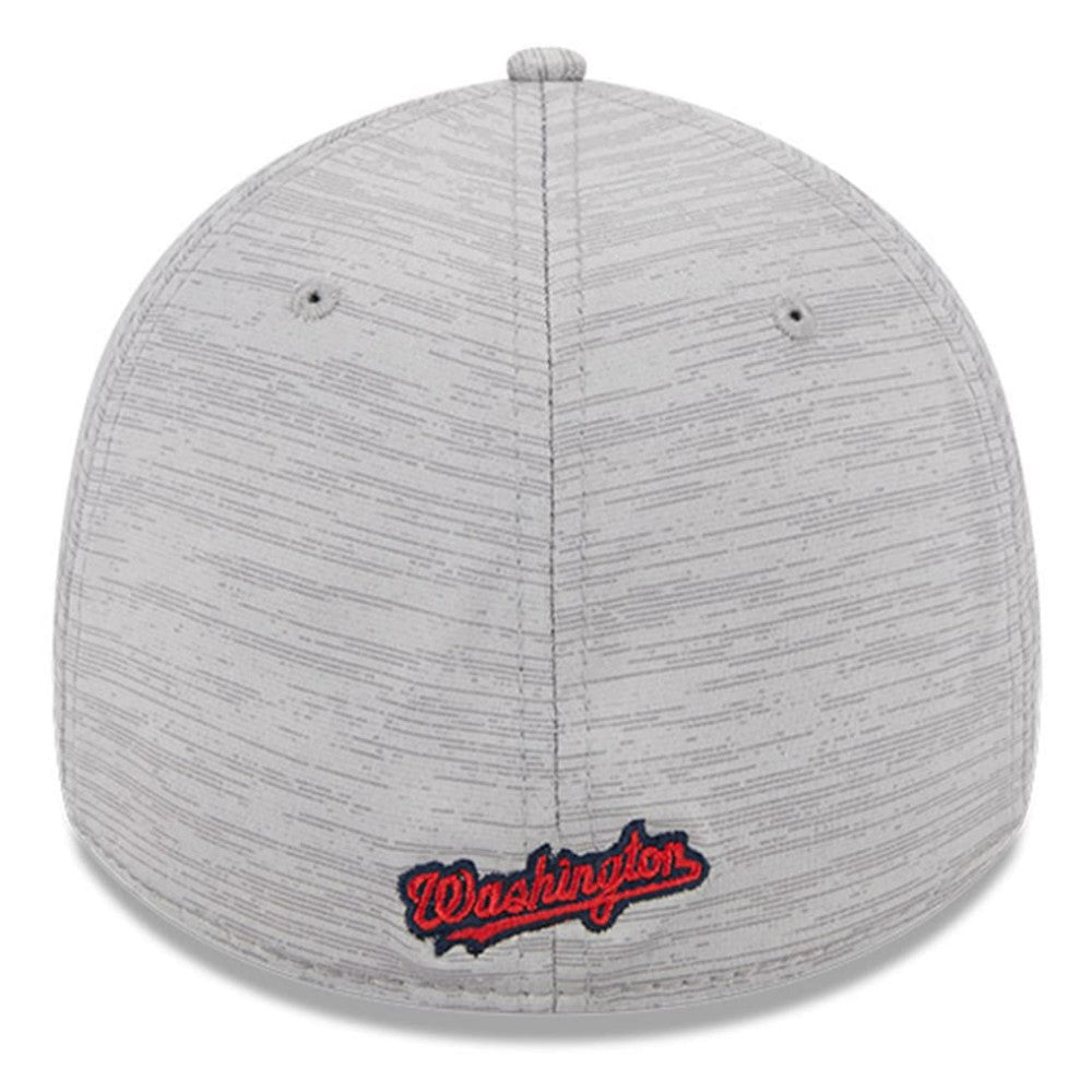 Washington Nationals New Era 2023 Clubhouse 39THIRTY Flex Hat - Gray Hats