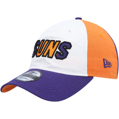 Phoenix Suns Back Half 9TWENTY Adjustable Hat White/Purple