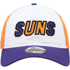 Phoenix Suns Back Half 9TWENTY Adjustable Hat White/Purple