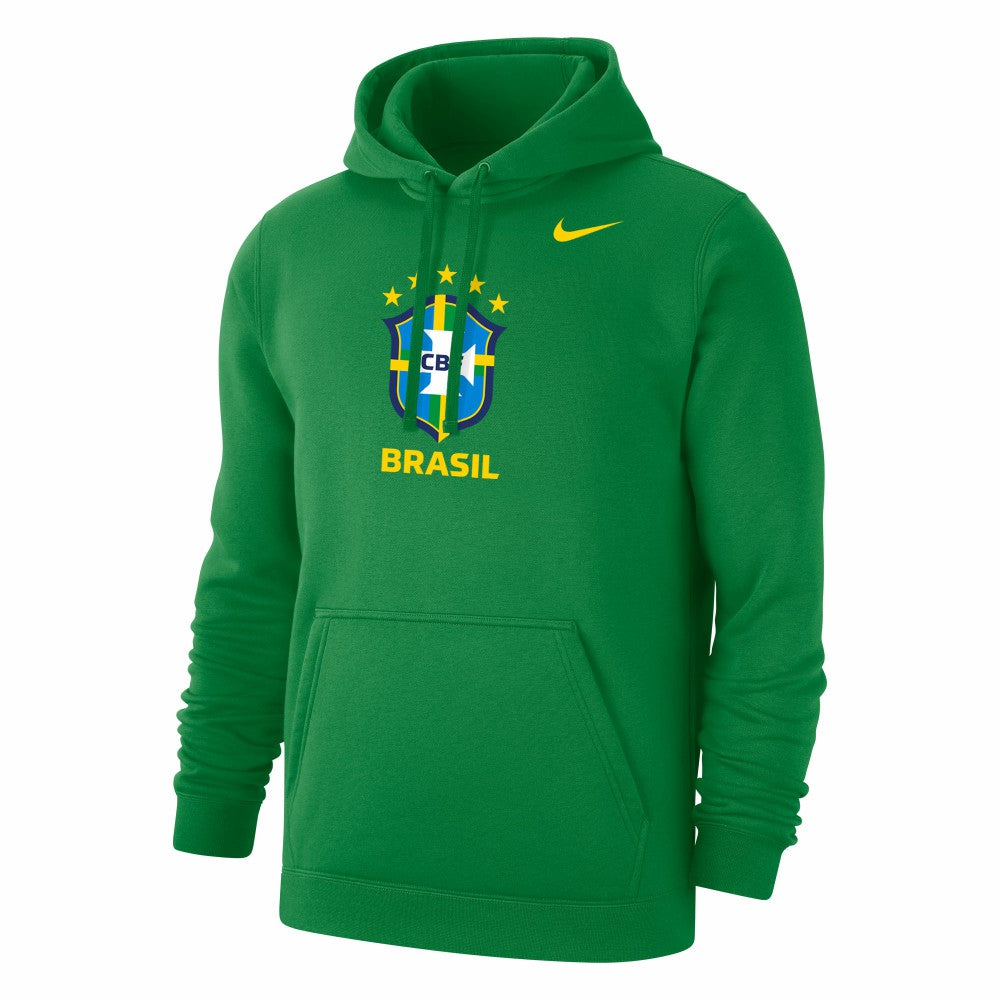 Brazil National Team Club Primary Pullover Hoodie Green sale