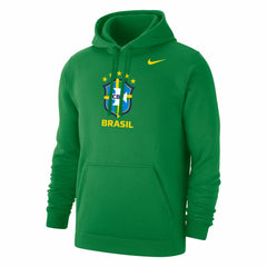 Brazil National Team Club Primary Pullover Hoodie Green sale