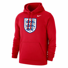 England National Team Club Primary Pullover Hoodie Red